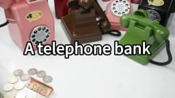 Creative Cute Retro Phone Money Jar Boys and Girls Gift Photography Props Storage Room Photo Props Decoration Gifts