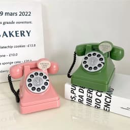 Creative Cute Retro Phone Money Jar Boys and Girls Gift Photography Props Storage Room Photo Props Decoration Gifts