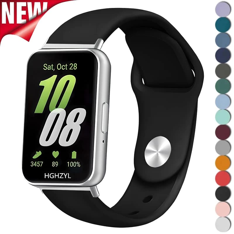 Silicone Strap for Samsung Galaxy Watch Fit 3 Bracelet Wristband for Samsung Galaxy Watch Fit 3 Smartwatch Watchband Correa Band