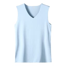 Men'S Top Men'S Summer Multi Color Sleeveless Vest Men'S Summer Ice Silk Traceless Thin Breathable Color V-Neck Sleeveless Top