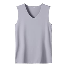 Men'S Top Men'S Summer Multi Color Sleeveless Vest Men'S Summer Ice Silk Traceless Thin Breathable Color V-Neck Sleeveless Top