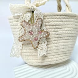 Handmade Rhinestone Lobster Beaded Pendant Pretty Hand Sewn Bag Charms Octopus Turtle Hanging Rope Patches Applique Bag Lanyard