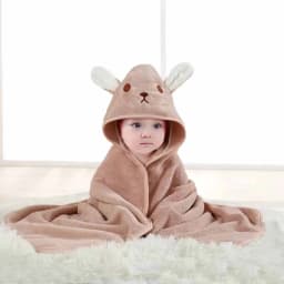 Baby Bath Towel Cartoon Infant Swaddle Kids Bathrobe Fleece Blanket Warm Sleeping Swaddle Wrap for New Born Boys Girls