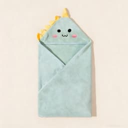 Baby Bath Towel Cartoon Infant Swaddle Kids Bathrobe Fleece Blanket Warm Sleeping Swaddle Wrap for New Born Boys Girls