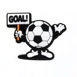 Sprot Soccer Football Shoe Charms Pin for Crocs Accessories Charms Clogs Slides DIY Shoe Decoration Buckle Party Gifts
