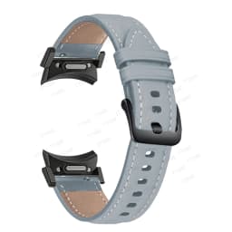 No Gap Strap for Samsung Galaxy Watch 7/6/5/4 40mm 44mm 5 Pro FE Leather Bracelet for Galaxy Watch 6 4 Classic 43 47mm 42 46 mm
