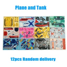 12-24pcs/bag 3D Animals Foam Puzzle Educational Toys for Kids Birthday Party Favor Guest Gift Classroom Rewards Goodie Fillers