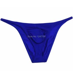 Men's Stretch Posing Trunk FitnessUnderwear Hot Beachwear Bikini Briefs Ropa Interior Hombre Sexi Slip Homme