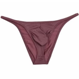 Men's Stretch Posing Trunk FitnessUnderwear Hot Beachwear Bikini Briefs Ropa Interior Hombre Sexi Slip Homme