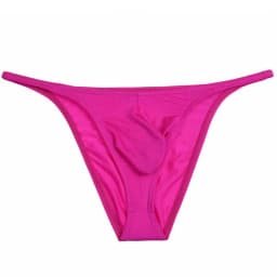 Men's Stretch Posing Trunk FitnessUnderwear Hot Beachwear Bikini Briefs Ropa Interior Hombre Sexi Slip Homme