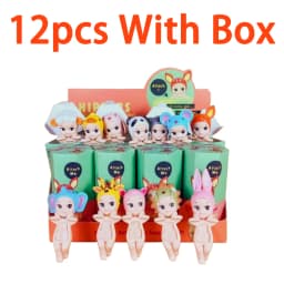 2026 Hot Shark Cat Blind Box Mini Figure Party Series Blind Box Trendy Play Decoration Creative Kid Birthday Christmas Gifts