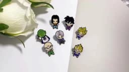 7pcs Dragon Ball Anime Enamel Lapel Pins Set Cute Manga Brooches for Backpacks And Clothes Jewelry Collectible Pin Badges