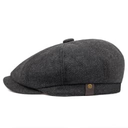 Retro Newsboy Caps Men Octagonal Hats British Painters Hats Autumn Winter Berets Herringbone Flat Caps Hip Hop Berets Gorras