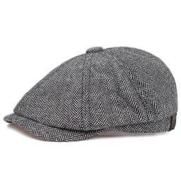 Retro Newsboy Caps Men Octagonal Hats British Painters Hats Autumn Winter Berets Herringbone Flat Caps Hip Hop Berets Gorras