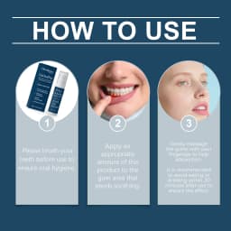 Rapid Gum Repair & Teeth Care Gel – Multi-Purpose Oral Serum for Tooth Sensitivity Stain and Tartar Removal and Deep Cleaning