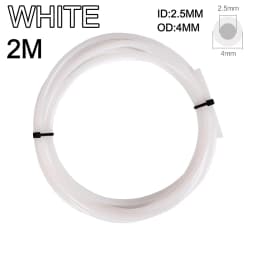 PTFE Bowden Tube ID 2.5MM OD 4MM For 3D Printer Bambu Lab P1S/P1P/X1C/X1/X1E/A1 Creality Ender 3/V3/K1 Teflon Filament Tube