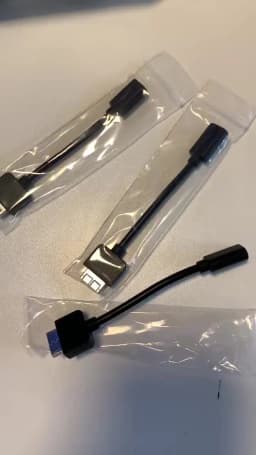 for PS ViTA1000 Charging Cable USB C Type C Female Plug Converter with Instruct Light for Sony PlayStation Vita1000 Power Supply