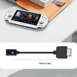 for PS ViTA1000 Charging Cable USB C Type C Female Plug Converter with Instruct Light for Sony PlayStation Vita1000 Power Supply