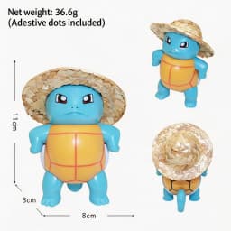 Pocket Monsters Bulbasaur collectible figure display Cartoon-style cute handcrafted model living room tabletop decoration gift