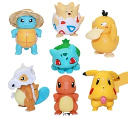 Pocket Monsters Bulbasaur collectible figure display Cartoon-style cute handcrafted model living room tabletop decoration gift