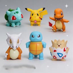 Pocket Monsters Bulbasaur collectible figure display Cartoon-style cute handcrafted model living room tabletop decoration gift