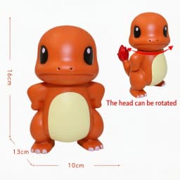 Pocket Monsters Bulbasaur collectible figure display Cartoon-style cute handcrafted model living room tabletop decoration gift