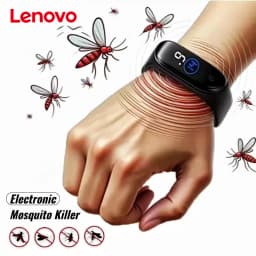 Lenovo Mosquito Repellent Wristband Ultrasonic Non-Chemical Sports Efficient Electronic Mosquito Killer Home Outdoor