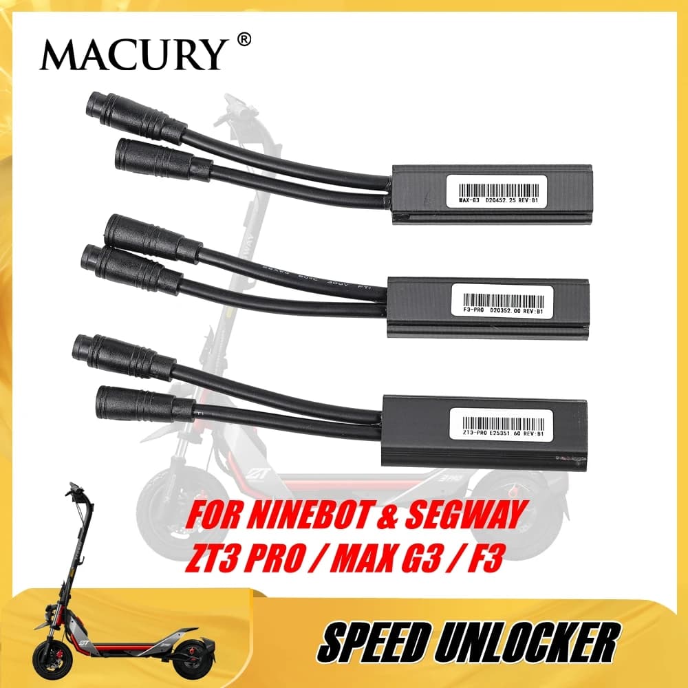 Speed Unlimiter for NINEBOT By SEGWAY MAX G3 ZT3 PRO F3 EU DE Electric Scooter Speed Limiter Release Device to Unlock Max Speed