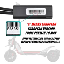 Speed Unlimiter for NINEBOT By SEGWAY MAX G3 ZT3 PRO F3 EU DE Electric Scooter Speed Limiter Release Device to Unlock Max Speed