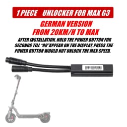 Speed Unlimiter for NINEBOT By SEGWAY MAX G3 ZT3 PRO F3 EU DE Electric Scooter Speed Limiter Release Device to Unlock Max Speed