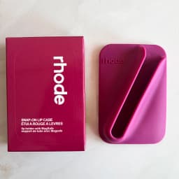 Hot Ribbon Toast Raspberry Espresso Lip Gloss Magnetic SNAP-ON LIP Case Holder for IPhone 17Air 16 15 Pro Max Plus Phone Cover
