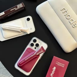 Hot Ribbon Toast Raspberry Espresso Lip Gloss Magnetic SNAP-ON LIP Case Holder for IPhone 17Air 16 15 Pro Max Plus Phone Cover
