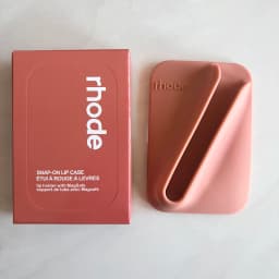 Hot Ribbon Toast Raspberry Espresso Lip Gloss Magnetic SNAP-ON LIP Case Holder for IPhone 17Air 16 15 Pro Max Plus Phone Cover