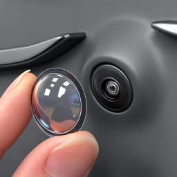 Car 360° Panoramic Camera Protective Cover Reverse Camera Lens Guard Dustproof Anti-scratch HD Clear Vision Auto External Parts