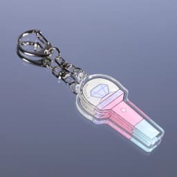 New Korean idol group star collection support high transparency double-sided laminated keychain pendant