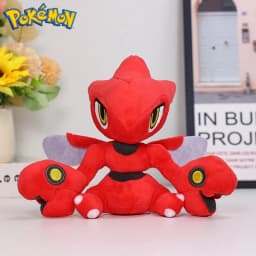 Pokemon Shiny Caterpie Butterfree Beedrill Plush Toys Kawaii Butterfree Ball Scizor Stuffed Animals Soft Peluche Dolls Gifts Kid