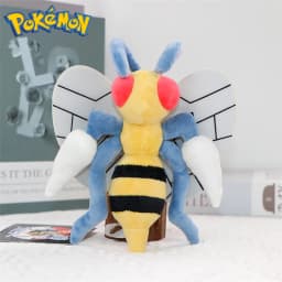 Pokemon Shiny Caterpie Butterfree Beedrill Plush Toys Kawaii Butterfree Ball Scizor Stuffed Animals Soft Peluche Dolls Gifts Kid