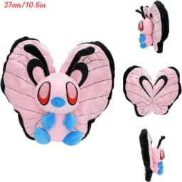 Pokemon Shiny Caterpie Butterfree Beedrill Plush Toys Kawaii Butterfree Ball Scizor Stuffed Animals Soft Peluche Dolls Gifts Kid