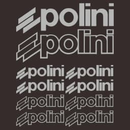 1SET Polini Style Multi-color Waterproof Vinyl Sticker Set Decals for Motorcycle Scooter Car Engine Decor