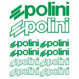 1SET Polini Style Multi-color Waterproof Vinyl Sticker Set Decals for Motorcycle Scooter Car Engine Decor