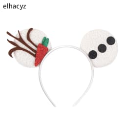 Frozen Olaf Snowman Headband for Kids Girls Women Cute Cartoon Cosplay Hair Accessories Elsa Ears Hairband Gift Hairwear