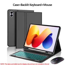 Case for Xiaomi Redmi Pad 2 Pro / Poco Pad M1 12.1 inch ,Detachable Bluetooth Keyboard for Redmi Pad Pro / Xiaomi Poco Pad 12.1
