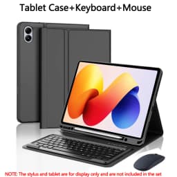 Case for Xiaomi Redmi Pad 2 Pro / Poco Pad M1 12.1 inch ,Detachable Bluetooth Keyboard for Redmi Pad Pro / Xiaomi Poco Pad 12.1
