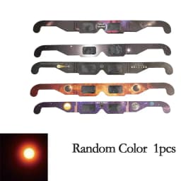 10/20/30/50/100Pcs Paper Solar Eclipse Glasses Safe For Direct Sun Viewing Observe Total Eclipses Partial Eclipse Wholesale
