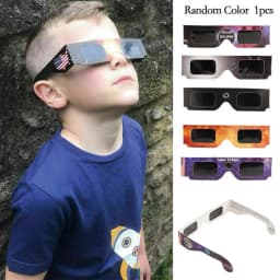 10/20/30/50/100Pcs Paper Solar Eclipse Glasses Safe For Direct Sun Viewing Observe Total Eclipses Partial Eclipse Wholesale