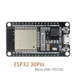 ESP32-WROOM-32U DevKitC WiFi Bluetooth IoT Development Board with 2.4G Antenna & Arduino+ Compatible for Wireless Programming