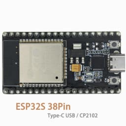 ESP32-WROOM-32U DevKitC WiFi Bluetooth IoT Development Board with 2.4G Antenna & Arduino+ Compatible for Wireless Programming