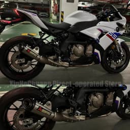 For Akrapovic Exhaust Sticker Motorcycle Logo Emblme Metal Stickers Decals Waterproof