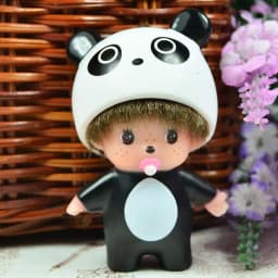 Ins Style Cute Hello Kitty Monchhichi Keychain Vinyl Doll Pendant Couple Style Backpack Hanger Car Decoration Trending Ornament