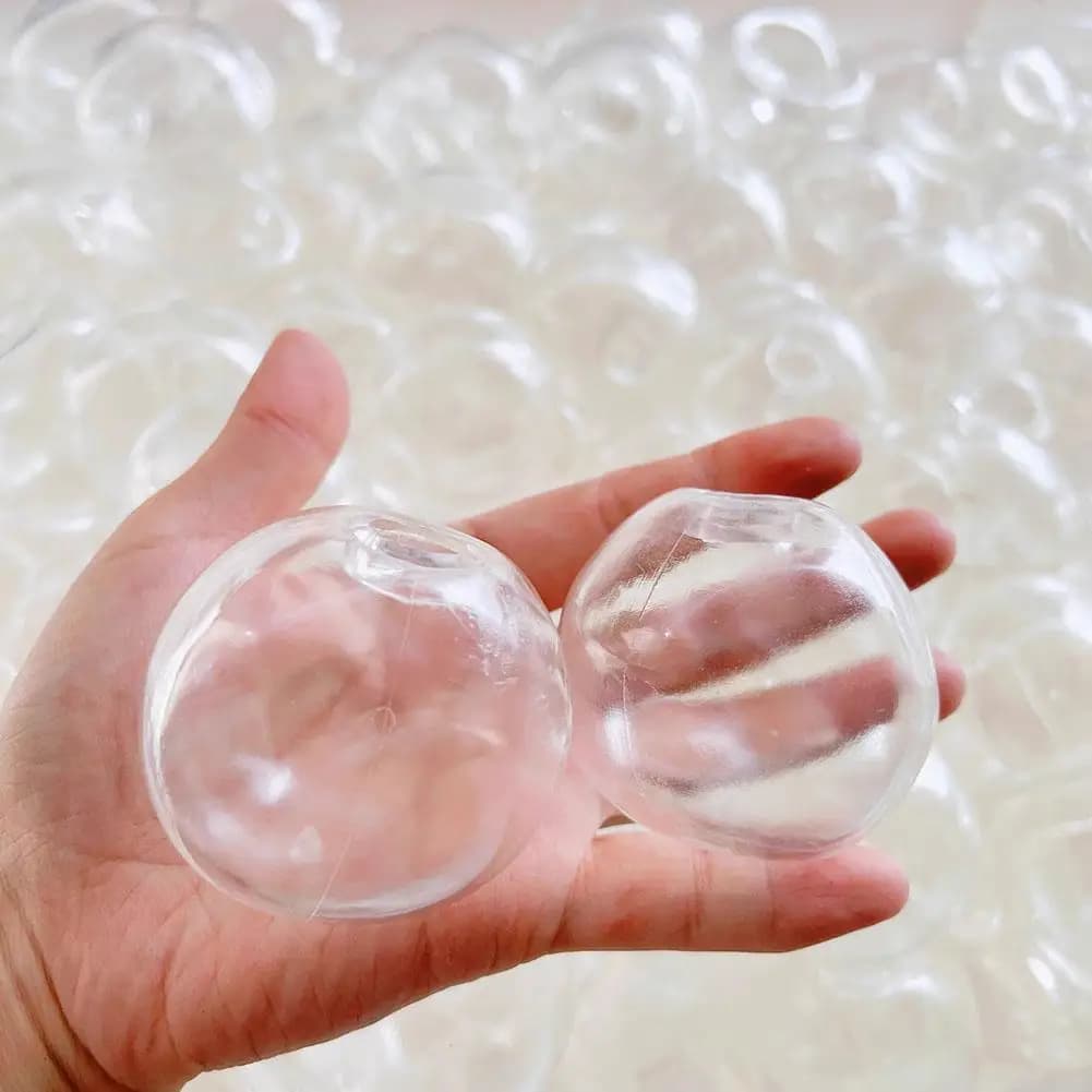 4/5/6CM Empty Water Ball Skin Stress Relieving Hand-made Empty Ball Shell DIY Ball Skin Toy Water Ball Filling Accessories